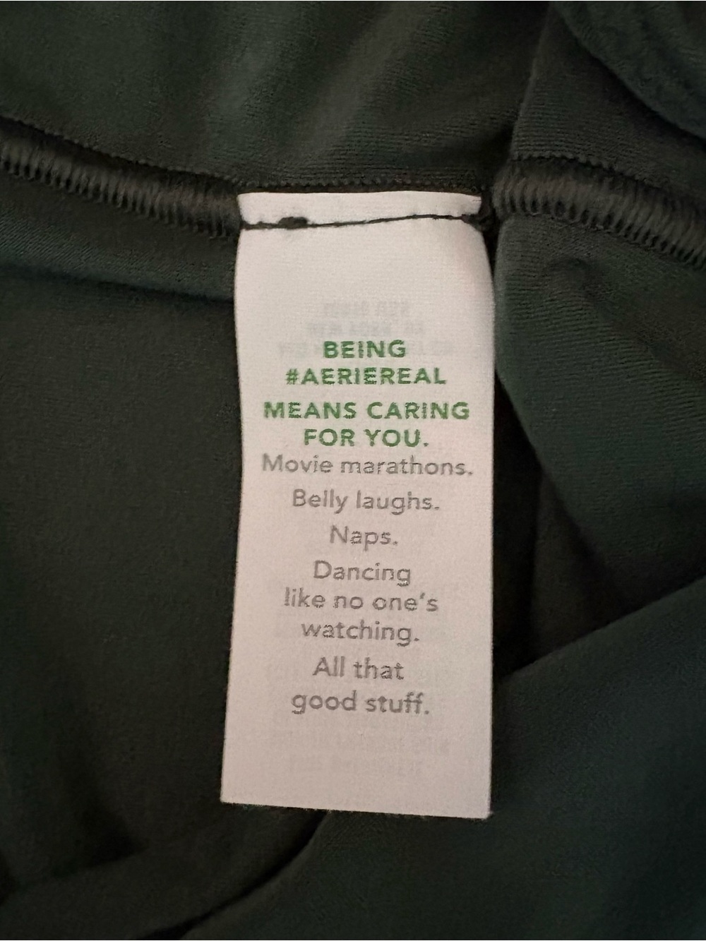 Aerie Smoothez Green Square Neck Body Suit One Piece Scoop Back Medium Soft - Picture 8 of 9